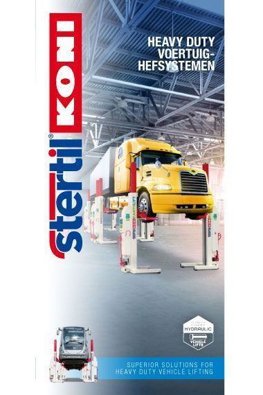Brochure Stertil-Koni hefbruggen overzicht