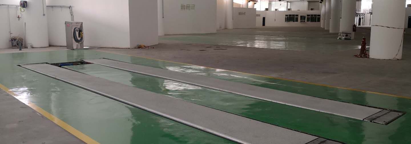 Stertil-Koni SKYLIFT Wash bay 