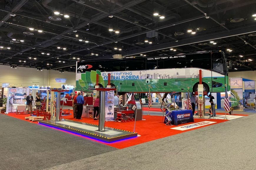 Stertil-Koni op de APTA Transform Expo in Orlando, Verenigde Staten