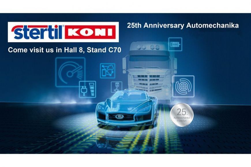 Stertil-Koni toont voertuig hefbruggen op Automechanika 2018