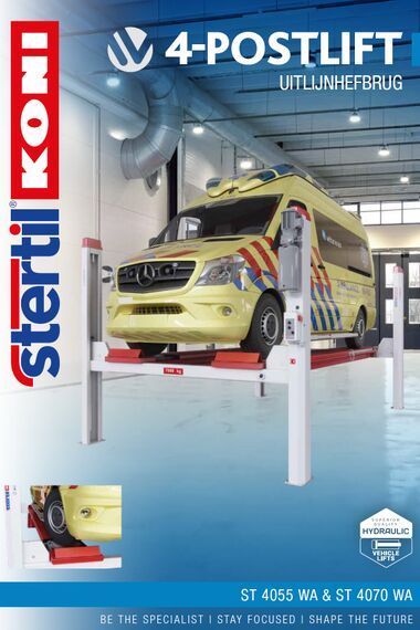 Brochure Stertil-Koni 4 Koloms Uitlijnhefbrug
