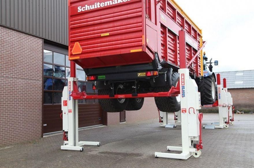 Dwarsbalken voor Stertil-Koni hefbrug