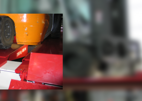 Derde platform voor vorkheftrucks met 3 wielen