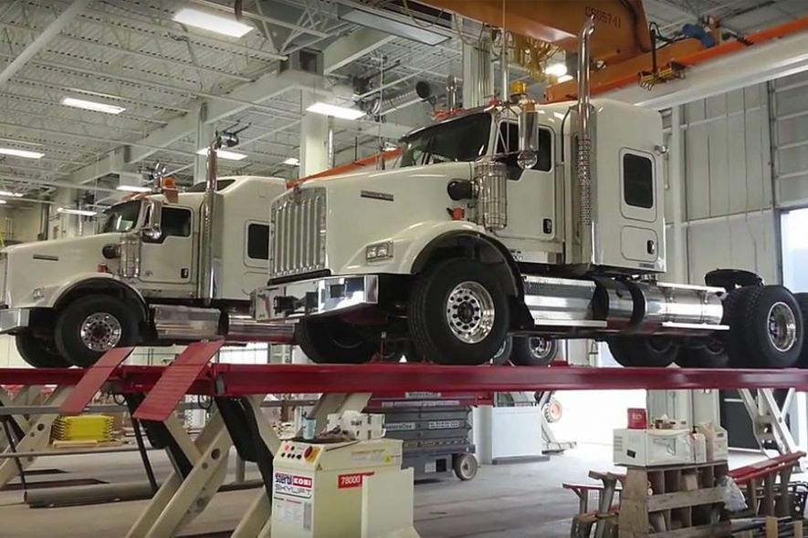 SKYLIFT voor Kenworth Workshop 