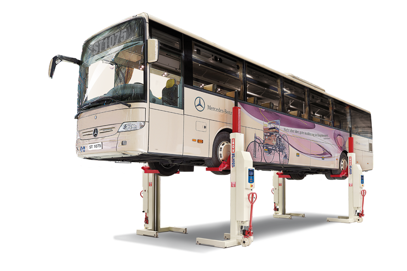 Stertil-Koni mobiele hefkolommen met bus