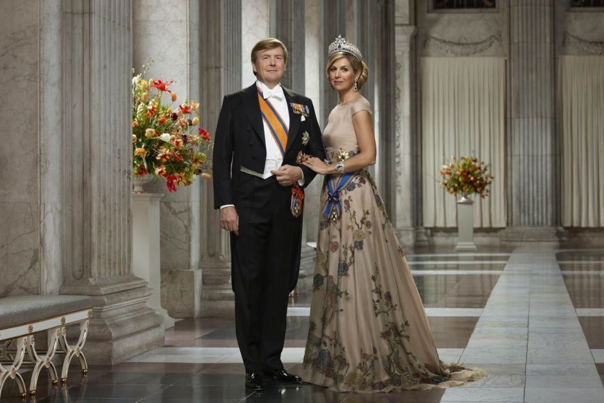 Stertil nieuwjaarsontvangst 2019 van Koning Willem-Alexander en Koningin Máxima, 